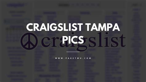 craiglist tampa